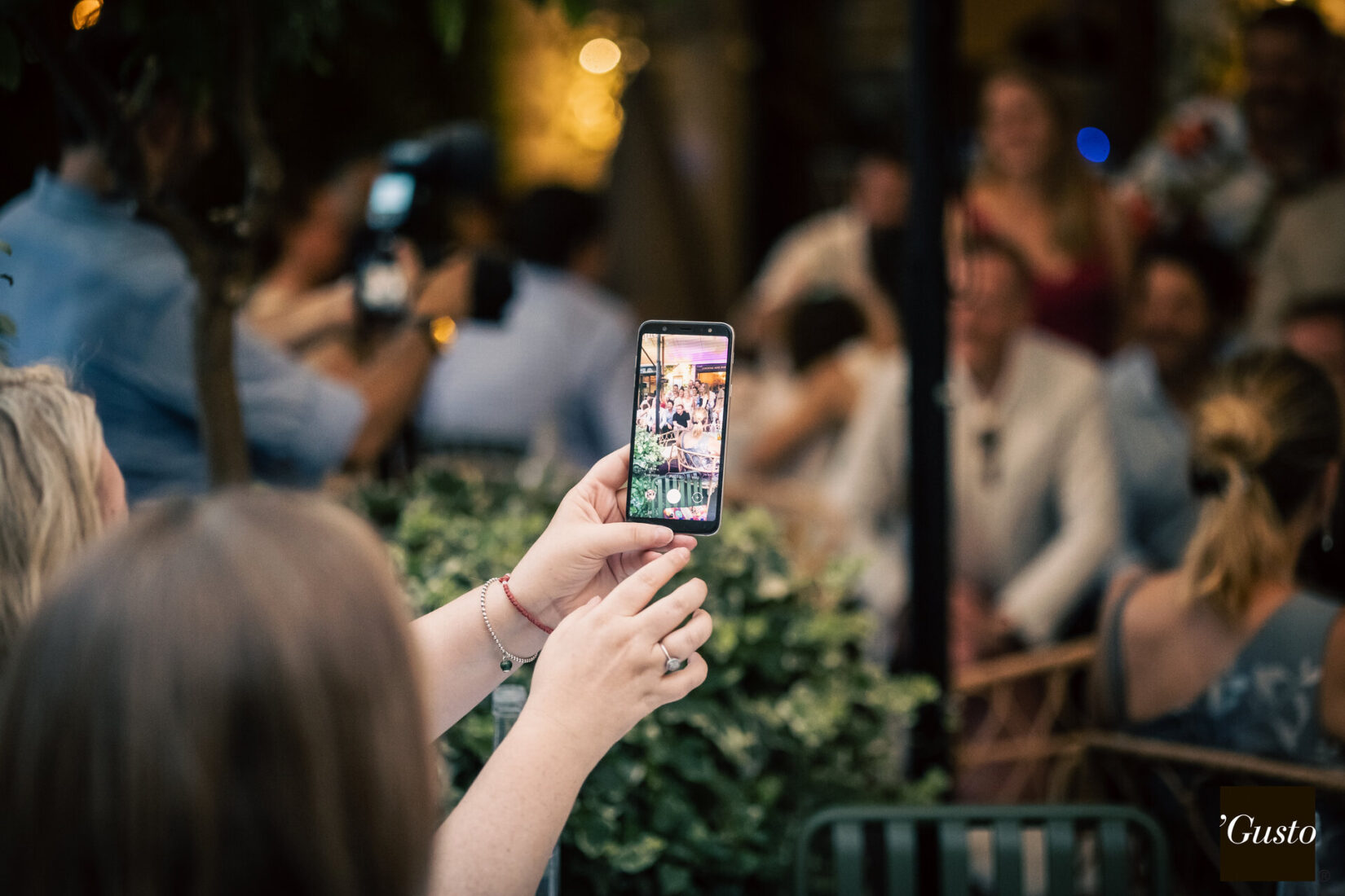 Serata evento nel dehor